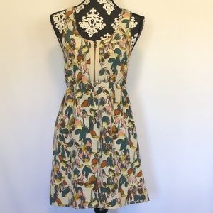 Racer back summer floral tank dress